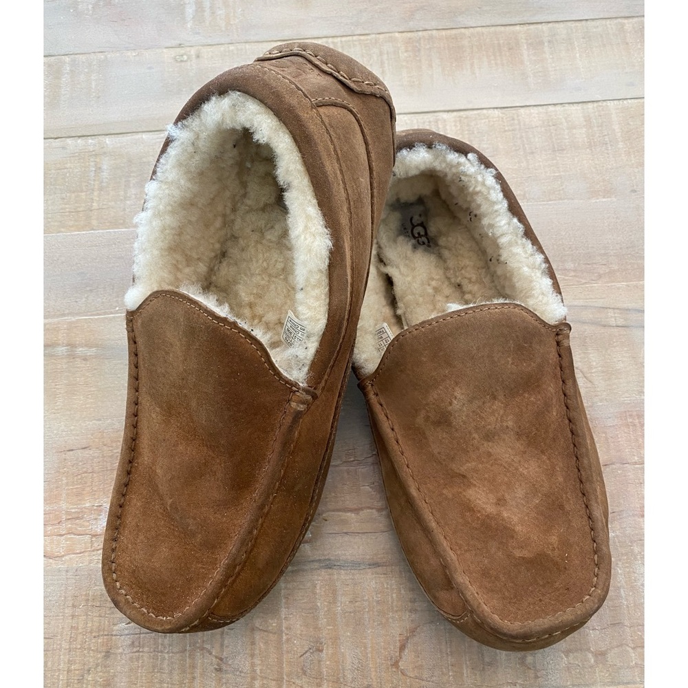 UGG MEN loafers leather genuine sheepskin slip ons